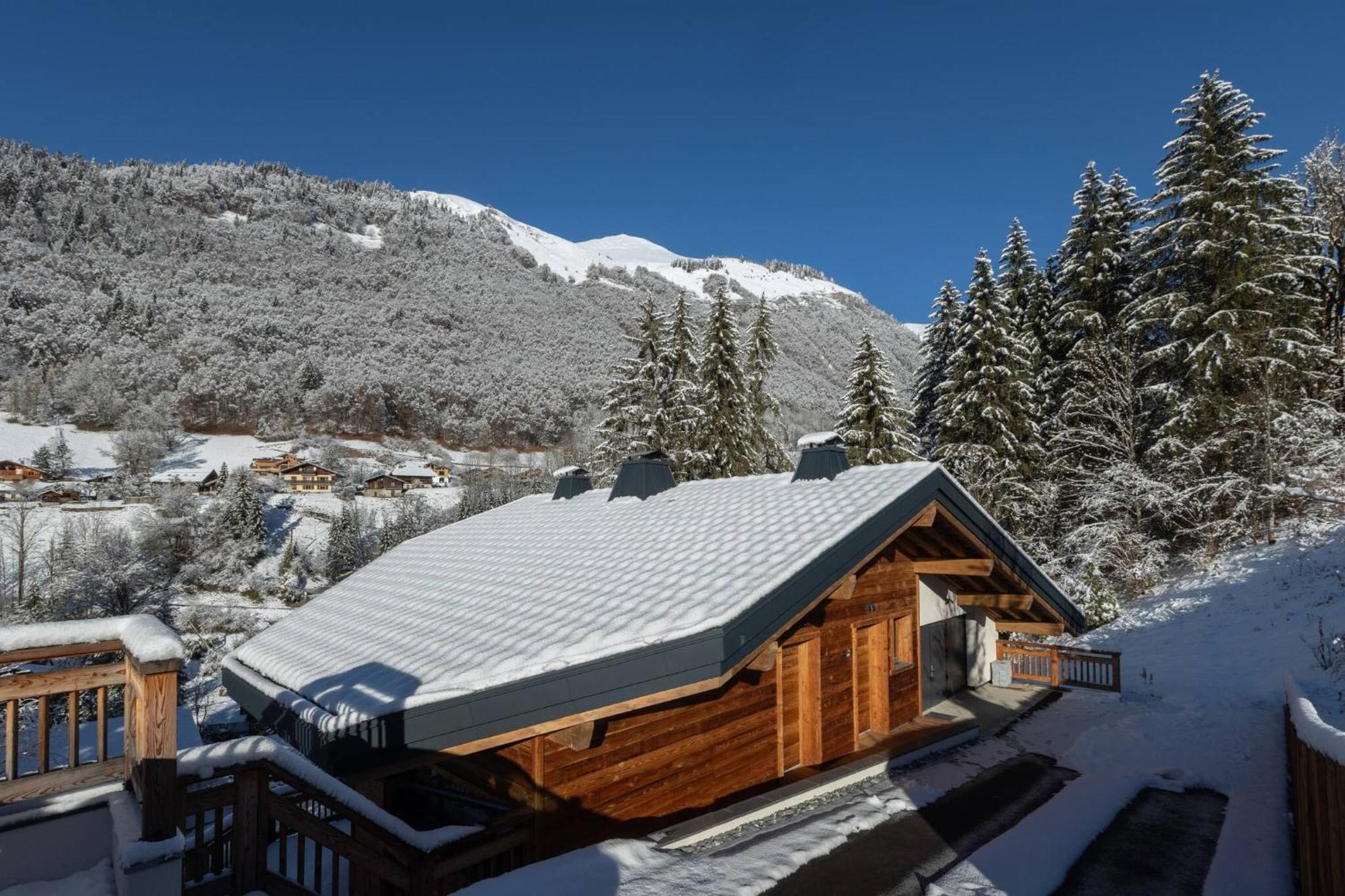 Les Petits Ours Montriond Superbe 8 14 Personnes Villa Exterior photo